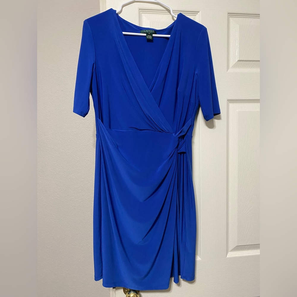 Ralph Lauren wrap around dress
